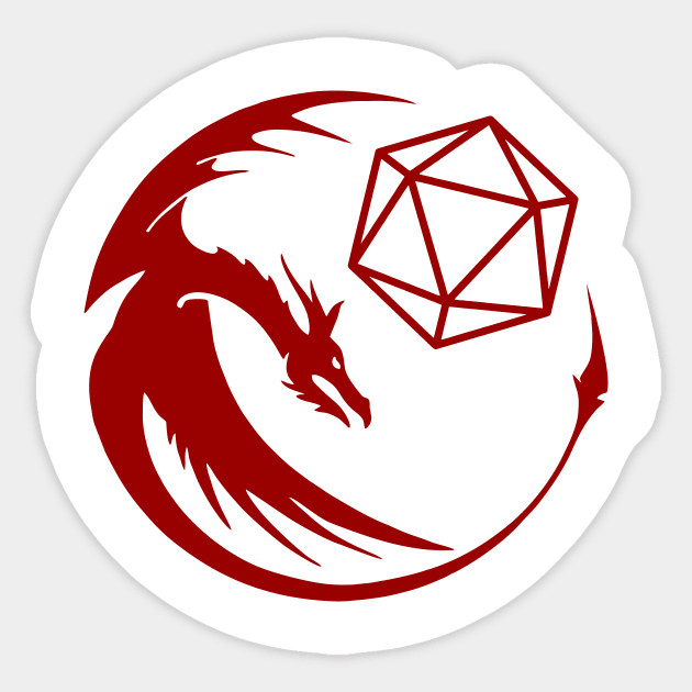 dragon dice Sticker by penakucerdas